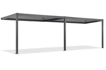 Lagos Premium 3x6 Garden Point sienas terases lapene antracīta krāsā