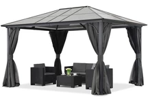 Mūsdienīga dārza lapene Santiago 4x3m Garden Point