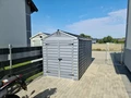 SkyLight 6x12 Palram plastmasas dārza māja - Canopia Grey