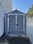 SkyLight 6x12 Palram plastmasas dārza māja - Canopia Grey