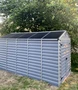 SkyLight 6x12 Palram plastmasas dārza māja - Canopia Grey