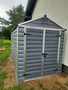 SkyLight 6x12 Palram plastmasas dārza māja - Canopia Grey